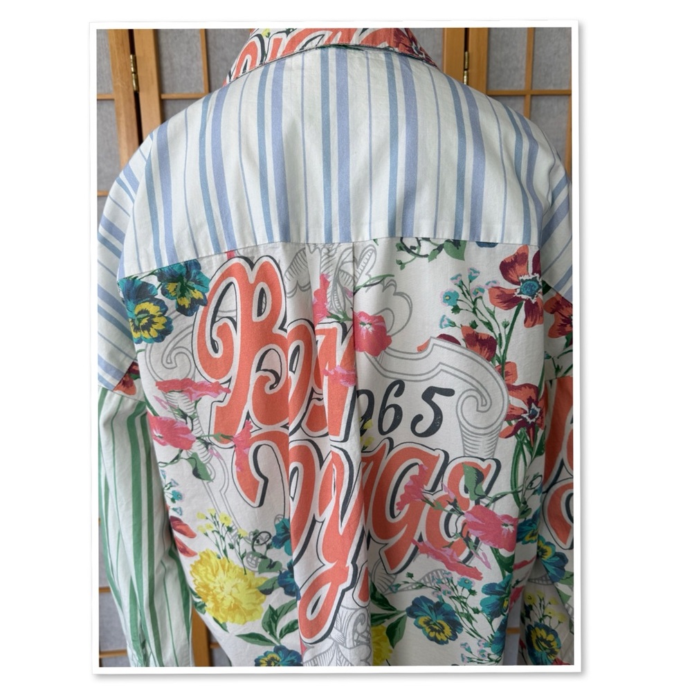 Anthropologie Poplin Long-Sleeve Button-Down Shirt - Picture 7 of 16